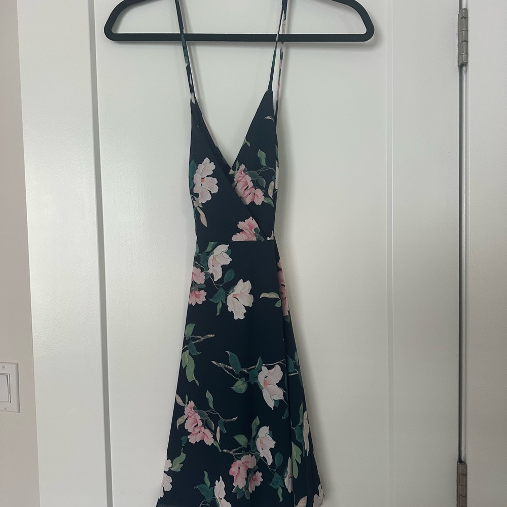 Floral Lulu’s Spaghetti Strap Dress Size XS